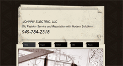 Desktop Screenshot of johnnyelectric.com